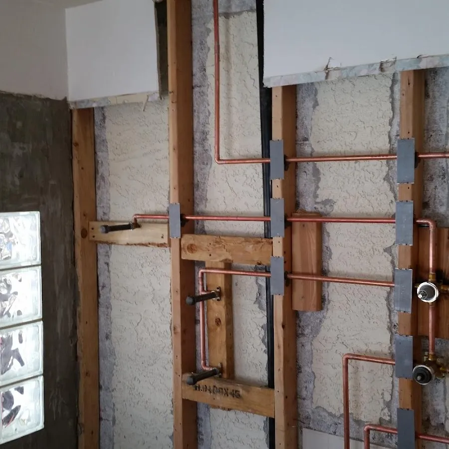 Copper pipe installation for Burst Pipe Repair in Collinsville